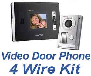 Video Door Phone 4 Wire Kit